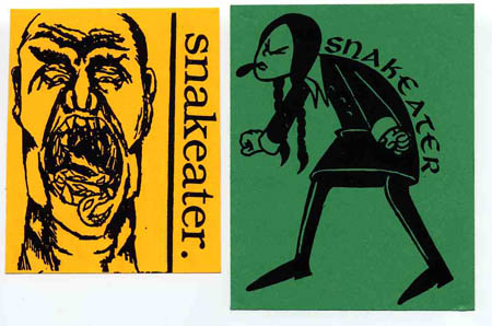 Snakeater Stickers